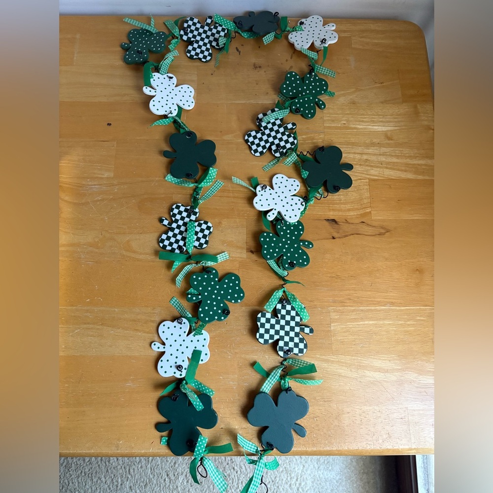 St. Patrick’s Day garland